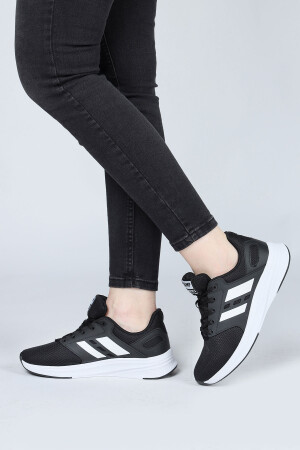 29964 Siyah - Beyaz Kadın Sneaker Günlük Spor Ayakkabı - 2
