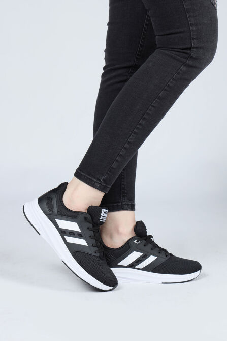 29964 Siyah - Beyaz Kadın Sneaker Günlük Spor Ayakkabı - 3