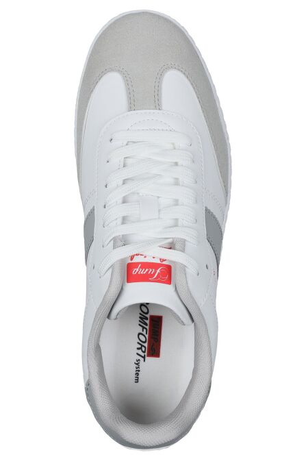 29967 Beyaz - Gri Kadın Sneaker Günlük Spor Ayakkabı - 8