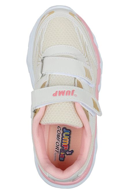 30002 Bej - Pembe Kız Çocuk Sneaker Günlük Spor Ayakkabı - 8