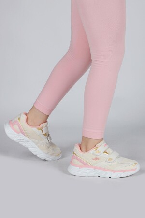 30002 Bej - Pembe Kız Çocuk Sneaker Günlük Spor Ayakkabı - 6