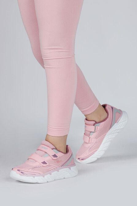 30002 Somon Pembe - Gül Rengi Kız Çocuk Sneaker Günlük Spor Ayakkabı - 6