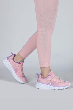 30008 Pembe - Mor Kız Çocuk Sneaker Günlük Spor Ayakkabı - Jump (1)