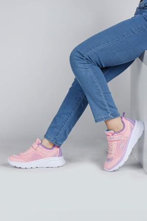 30008 Pembe - Mor Kız Çocuk Sneaker Günlük Spor Ayakkabı - 5