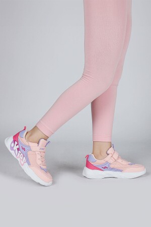 30013 Pembe - Lila Kız Çocuk Sneaker Günlük Spor Ayakkabı - 4