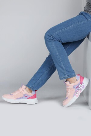 30013 Pembe - Lila Kız Çocuk Sneaker Günlük Spor Ayakkabı - 5