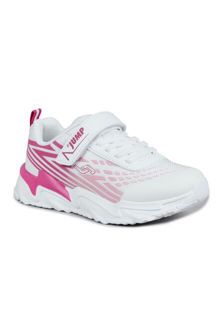 30030 Beyaz - Fuşya Kız Çocuk Sneaker Günlük Spor Ayakkabı - 7