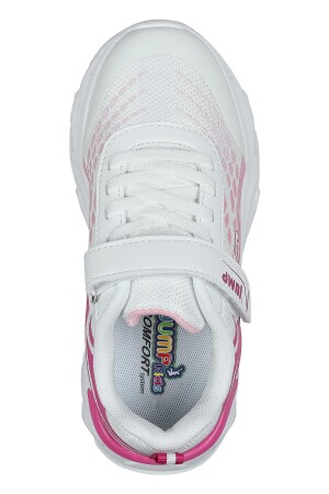 30030 Beyaz - Fuşya Kız Çocuk Sneaker Günlük Spor Ayakkabı - 8