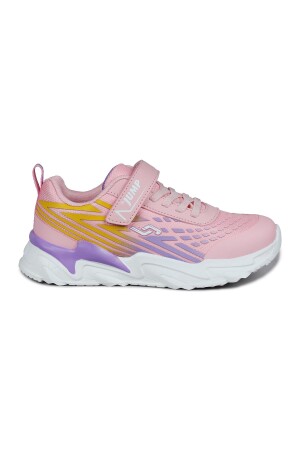 30030 Pembe - Mor - Sarı Kız Çocuk Sneaker Günlük Spor Ayakkabı 