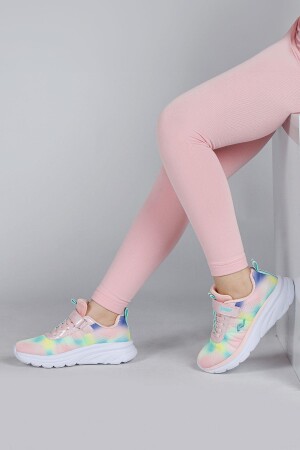 30034 Pembe - Çok Renkli Kız Çocuk Sneaker Günlük Spor Ayakkabı - 6