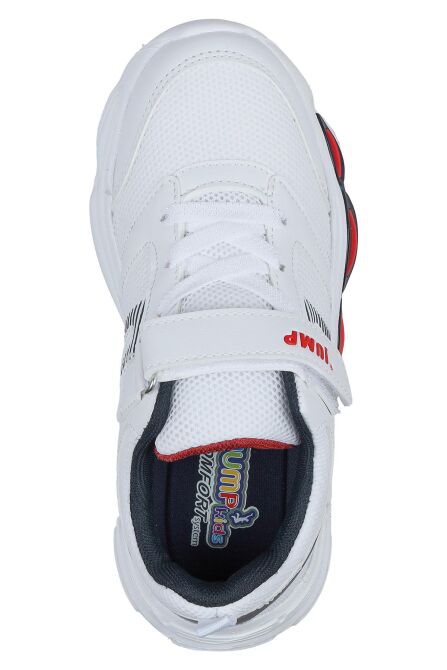 30037 Beyaz - Lacivert Üniseks Çocuk Sneaker Günlük Spor Ayakkabı - 8