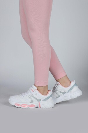 30037 Beyaz - Pembe Kız Çocuk Sneaker Günlük Spor Ayakkabı - 3