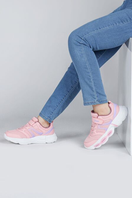 30037 Somon Pembe - Gül Rengi Kız Çocuk Sneaker Günlük Spor Ayakkabı - 3