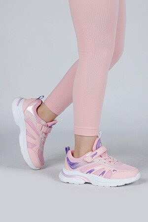 30053 Pembe - Mor Kız Çocuk Sneaker Günlük Spor Ayakkabı - 5