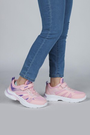 30053 Pembe - Mor Kız Çocuk Sneaker Günlük Spor Ayakkabı - 3