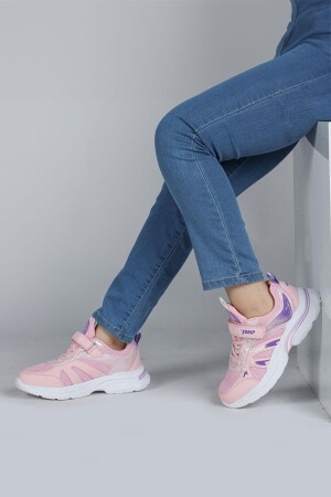 30053 Pembe - Mor Kız Çocuk Sneaker Günlük Spor Ayakkabı - 4