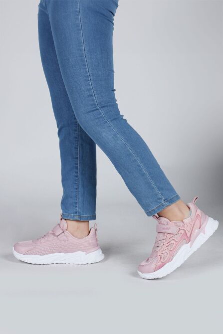 30054 Pembe Kız Çocuk Sneaker Günlük Spor Ayakkabı - 3