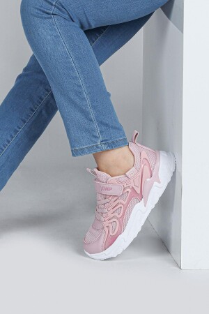 30054 Pembe Kız Çocuk Sneaker Günlük Spor Ayakkabı - 5