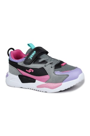 30058 Mor - Pembe - Gri Kız Çocuk Sneaker Günlük Spor Ayakkabı - 7