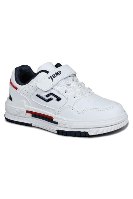 30061 Beyaz - Lacivert Üniseks Çocuk Sneaker Günlük Spor Ayakkabı - 7
