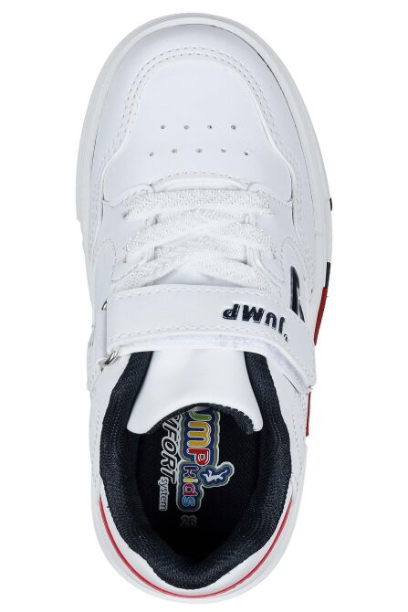 30061 Beyaz - Lacivert Üniseks Çocuk Sneaker Günlük Spor Ayakkabı - 8
