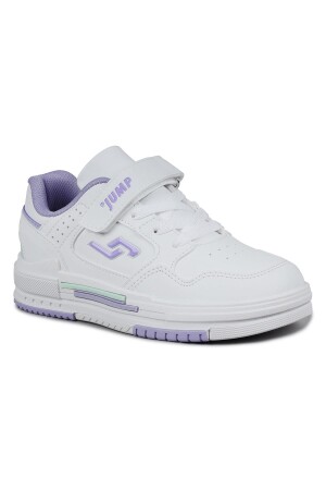 30061 Beyaz - Lila Kız Çocuk Sneaker Günlük Spor Ayakkabı - 7