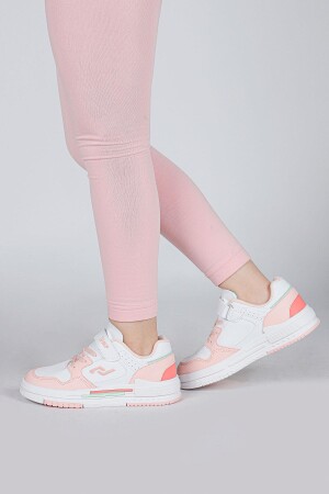 30061 Somon - Beyaz Kız Çocuk Sneaker Günlük Spor Ayakkabı - Jump (1)
