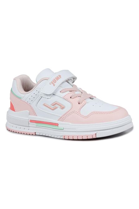 30061 Somon - Beyaz Kız Çocuk Sneaker Günlük Spor Ayakkabı - 7