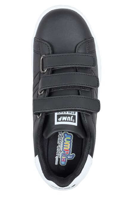 30110 Siyah Cırtlı Üniseks Çocuk Sneaker Günlük Spor Ayakkabı - 8