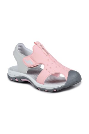 50026 Pembe - Gri Kız Çocuk Sandalet - 5